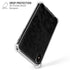 Black Shadow Camo iPhone XS Max Clear Case